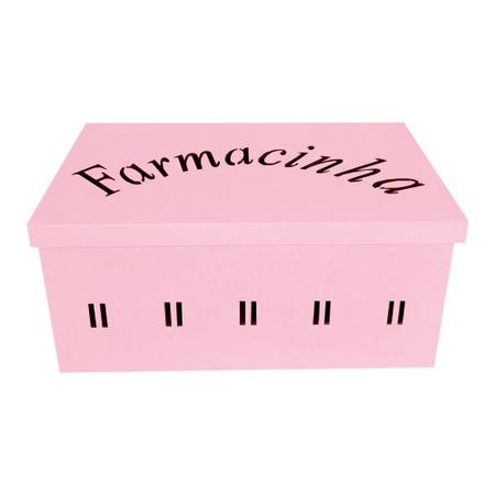 Caixa Farmacinha Tampa Sapato Passa Fita 30x20x13 Madeira Mdf Pintado - ATACADÃO DO ARTESANATO MDF Imagem de Caixa Farmacinha Tampa Sapato Passa Fita 30x20x13 Madeira Mdf Pintado