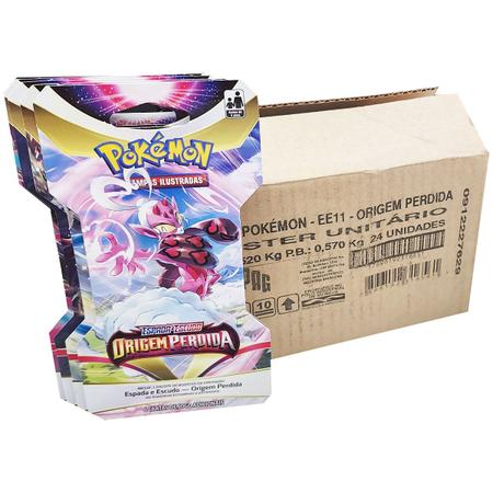 Booster Box Cartas Pokémon com 36 Pacotes Origem Perdida - Copag - Deck de  Cartas - Magazine Luiza