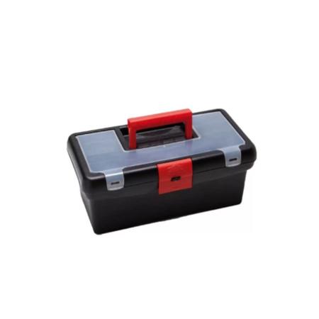 Imagem de Caixa ferramentas com bandeja trava e alca 12,5 vermelho