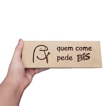 Kit Caixa Mdf + Bis Personalizada Bento Presente Lembrança - Loja