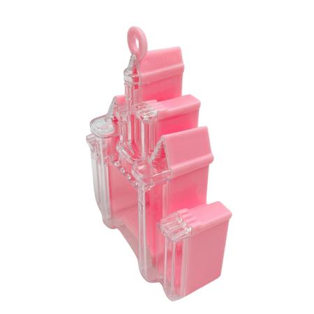 Caixa Organizadora Castelo Rosa Box P Miçanga 2 pçs - Macall Imagem de Caixa Organizadora Castelo Rosa Box P Miçanga 2 pçs