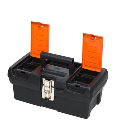 Imagem de Caixa para Ferramentas 12,5" Black&Decker BDST13-013 Trava Metálica