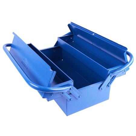 Imagem de Caixa para Ferramentas Sanfonada 3 Gavetas 40 CM Azul FERCAR