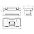 Imagem de Caixa Plástica para Ferramentas 20" com Tampa - Tramontina