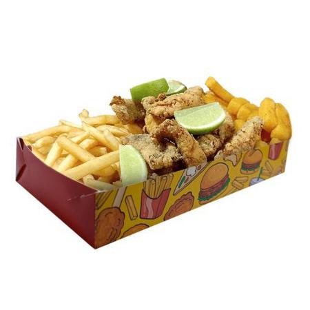 OFERTA, 100 Caixa Hamburguer Tradicional + 100 Caixas Batata Frita