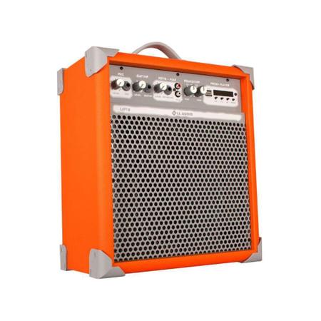 Imagem de Caixa Som Amplificada Multiuso Up!8 Light Orange FM/USB/BT - Ll Audio - LL Áudio