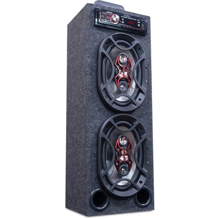 Caixa Ativa Taramps Bluetooth Bravox 12' + 6x9' + Tweeter - oestesom