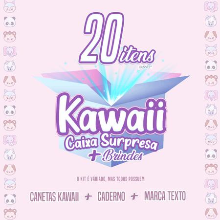 iMimo Shop - Kit Papelaria Fofa Kawaii 15 Pçs - Desconto no Preço