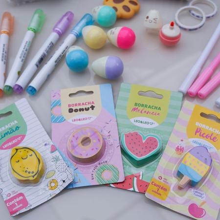 iMimo Shop - Kit Papelaria Fofa Kawaii 15 Pçs - Desconto no Preço