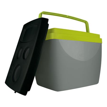 Imagem de Caixa térmica 34 litros cinza com verde mor