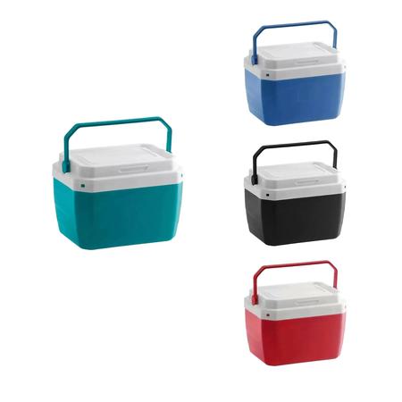 Mini Cooler Caixa Térmica Porta Latas Pequena 6 Litros 9 Latas Verde  Vermelha Azul - Paramount - Cooler Térmico - Magazine Luiza