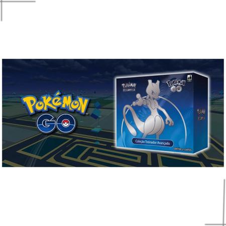 Box Treinador Avançado Mewtwo Pokémon Go Original Copag - Deck de Cartas -  Magazine Luiza