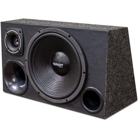 Caixa Trio Subwoofer Tormento Residencial PLUG AND PLAY 500 RMS