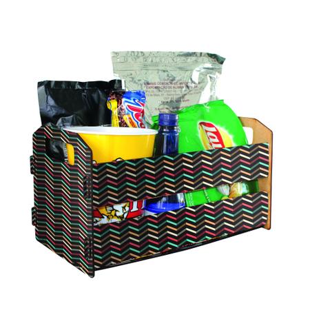 Caixote de Feira Organizador M - Zig Zag - ENCAIXO Imagem de Caixote de Feira Organizador M - Zig Zag