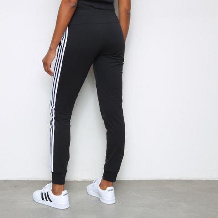 calça adidas feminina slim cuffed preta