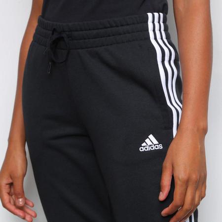 calça adidas essentials slim 3 listras feminina