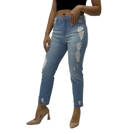 Calça Jeans Feminina Aeropostale Mom - 98612 - Calça Jeans Feminina -  Magazine Luiza