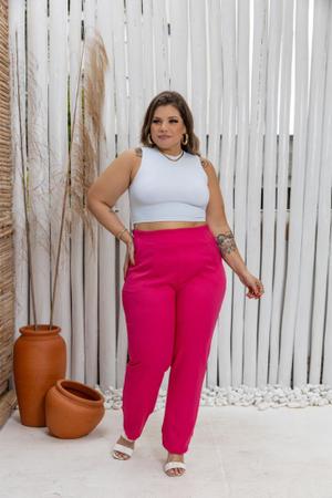 Calça Alfaiataria Estilo Zara Plus Size 46 á 50 Feminina Moda