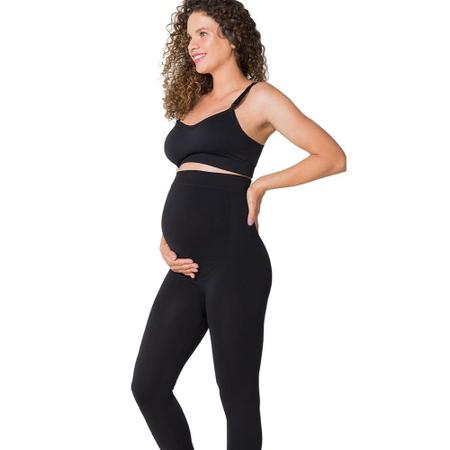 Leggings de maternidade cintura ajustável mulheres grávidas roupas