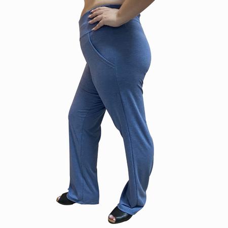 Imagem de Calça Bailarina Plus Size Gestante em Viscolycra