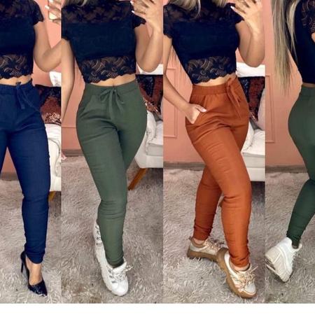 Calça bengaline best sale