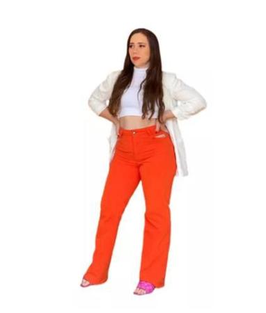 Calça pantalona de brim 2025