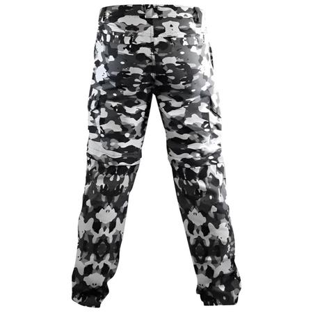 Calça camuflada hotsell preto e branco