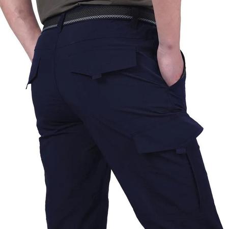 Imagem de Calça Cargo Tática Masculina - Leve, à Prova d'Água e Secagem Rápida