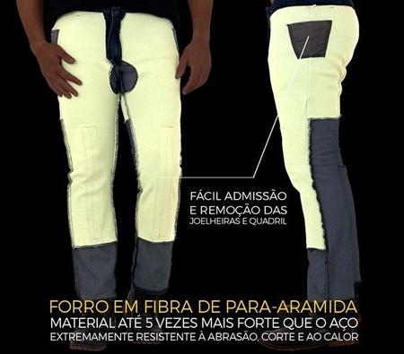 Cal a Corse Masculina Moto Jeans Kevlar Com Prote ao Cal as