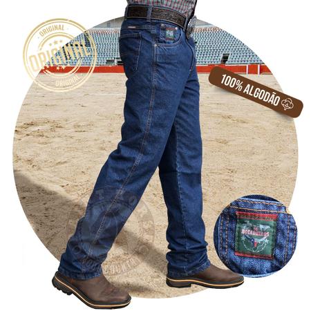 Calça country jeans masculina peão rodeio agro os boiadeiros - Calças Jeans  Masculina - Magazine Luiza