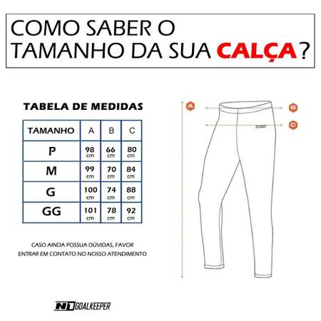 Imagem de Calça de Goleiro N1 Preta Acolchoada