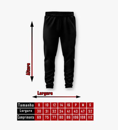 Calça De Moletom Slim Akatsuki Nuvem Anime Serie Naruto Top