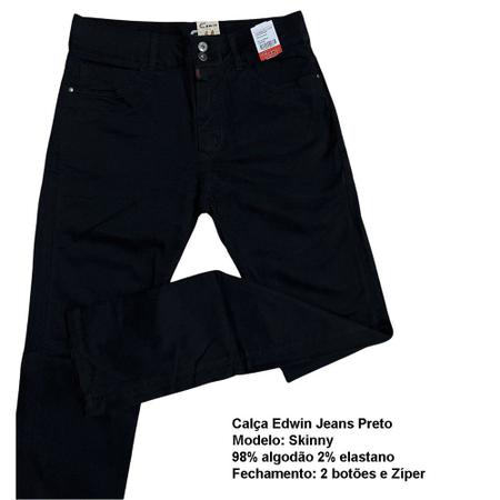 Calça jeans masculina edwin sales