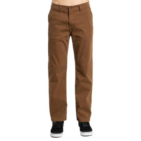 Calça chino marrom sales
