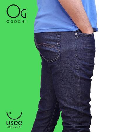 Imagem de Calça Essencial Slim Jeans Algodão Macio Leve Original Ogochi