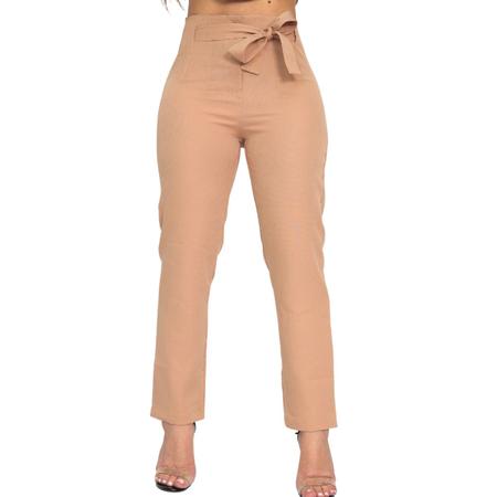Calça feminina cheap com laço