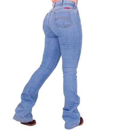 Calça country feminina store boca larga