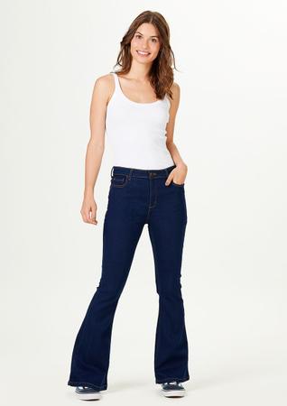 Cal a feminina hering flare petit com soft touch Cal a Jeans