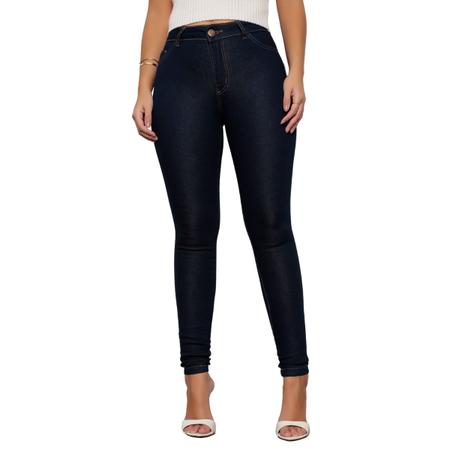 Calça Feminina Jeans Premium Skinny Comfort Fashion Lisa Casual Lavagem  Escura - SK JEANS - Calça Jeans Feminina - Magazine Luiza
