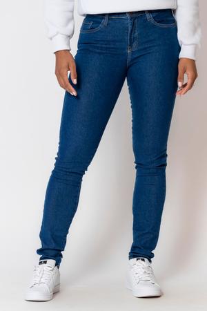 Imagem de Calça Feminina Jeans Skinny Básica Polo Wear Jeans Escuro