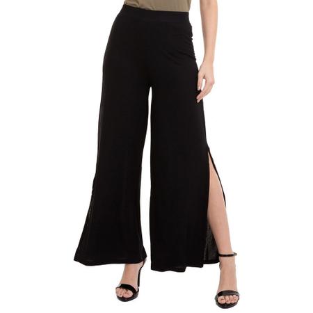 Imagem de Calça Feminina Pantalona com Fenda na lateral