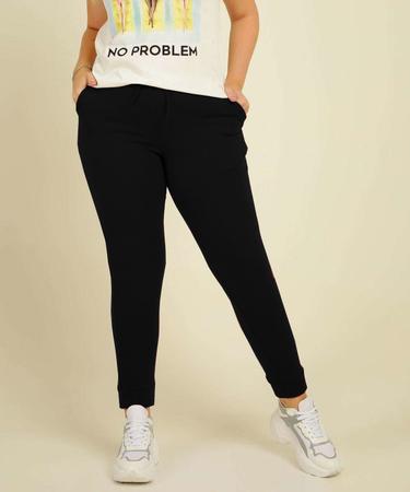Calça ribana hotsell feminina plus size