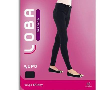 Cal a Feminina Skinny social com z per preta Loba Lupo Outros
