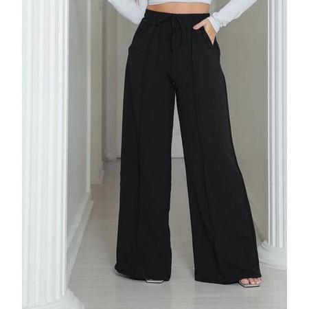 Calça flare com elastico na cintura sales