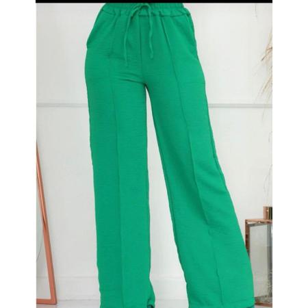 Calça flare com cheap elastico na cintura
