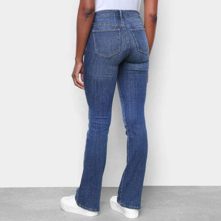 Calça Flare Jeans GAP Fashion Regular Feminina - Calça Jeans