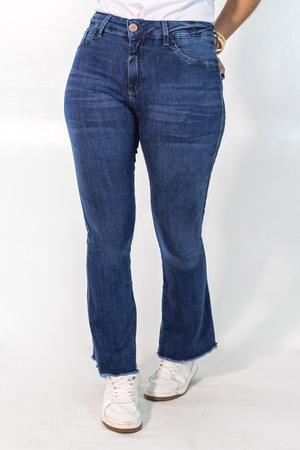 Calça Capri Jeans Feminina Alta Strech Anticorpus