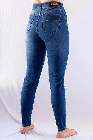 Calca Gatabakana Jeans Skinny Cinta Interno Super Lipo Modern Lv