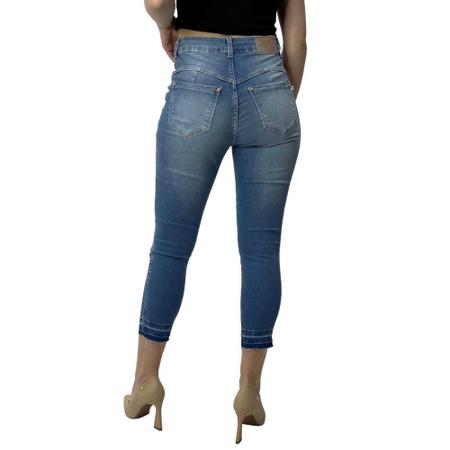 Cropped Jeans Feminino com Alça - Geração Moderna