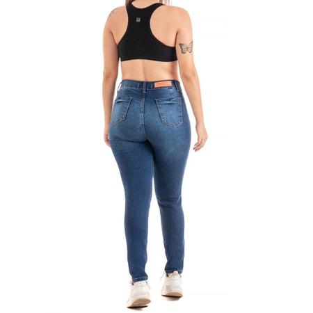 Cal a Gestante Jeans Para Gravida Skinny Plus Size Maternidade